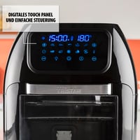 Digitálna teplovzdušná fritéza Tristar FR-6964, 10 litrov, 1800 W — Používaná, vnútri mastné škvrny, plne funkčná (stav: pozri 2. obrázok) 5