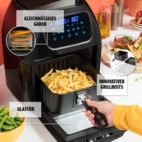 Digitálna teplovzdušná fritéza Tristar FR-6964, 10 litrov, 1800 W — Používaná, vnútri mastné škvrny, plne funkčná (stav: pozri 2. obrázok) 7