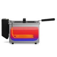 Friteuză Tristar FR-9330 din Oțel Inoxidabil 5L, 3000W, Coș Detașabil, Temperatură Reglabilă, Performanță Semiprofesională 3