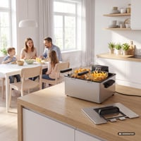 Friteuză Tristar FR-9330 din Oțel Inoxidabil 5L, 3000W, Coș Detașabil, Temperatură Reglabilă, Performanță Semiprofesională 6