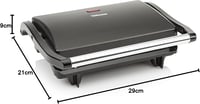 Tristar GR-2650 Kontakt Grill Mozgatható Fedéllel és Tapadásmentes Bevonattal 7