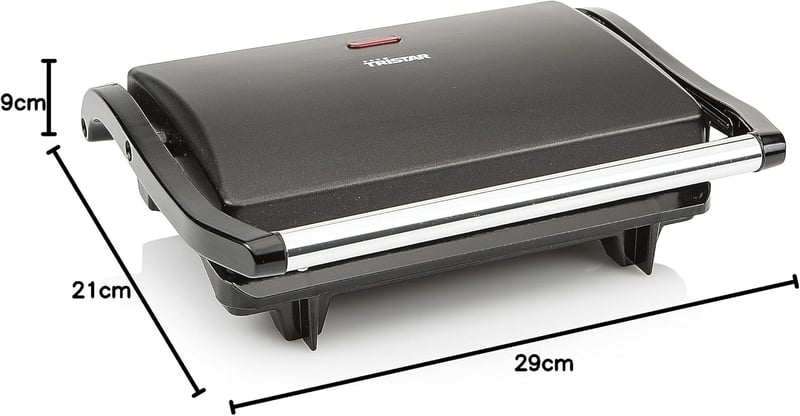 Tristar GR-2650 Kontakt Grill Mozgatható Fedéllel és Tapadásmentes Bevonattal