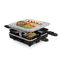 Tristar RA-2745 Raclette grill s kamenom pločom, 21x21 cm, za 4 osobe, s 4 tavice 1