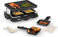 Tristar Raclette Grill 4 személyes 500W tapadásmentes serpenyőkkel 1