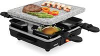 Tristar Raclette Stone 21x21 cm Grillkő 4 Személyes Raclette Grill Serpenyővel 1