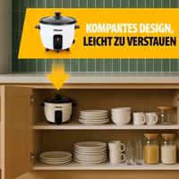 Tristar RK-6142 Rizsfőző 0,6L Tapadásmentes Belsővel Automata Melegítéssel 7