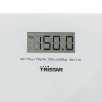 Osobná váha Tristar WG-2419 – biela, nosnosť do 150 kg, digitálna osobná váha 5