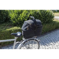 TRIXIE 13110 Long cyklistický košík pre psov na nosič, 29x49x60 cm, s kovovým rámom, polstrovaný, so sieťovaným krytom, max. 8 kg 5