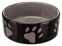 Keramická miska Trixie 24532 s motívom labiek, 0,8 l / ø 16 cm, hnedá/taupe 1