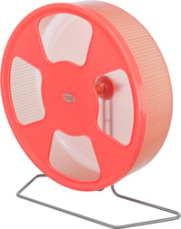 TRIXIE 61011 bežecké koleso pre hlodavce, Ø 28 cm, samostatne stojace alebo na zavesenie, tichý a hladký chod, plastové, viacfarebné 1