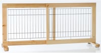 TRIXIE Állítható ajtórács fa 65-108 × 50 cm barna zárórácshoz 1