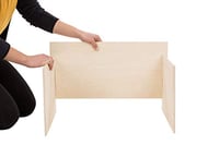 TRIXIE Hrabací box pre králiky, doplnok do klietky, hračka na škrabanie a obohatenie prostredia, 63003 4