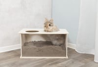 TRIXIE Hrabací box pre králiky, doplnok do klietky, hračka na škrabanie a obohatenie prostredia, 63003 2