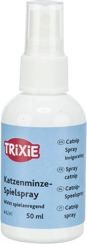 Spray cu iarbă mâței TRIXIE pentru pisici – Încurajează joaca și alintul – Ușor de aplicat prin pulverizare – 50 ml
