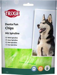 Trixie Denta Fun Spirulina štapići za žvakanje s govedinom, poslastica za njegu zubi bez glutena i šećera – 100 g 1