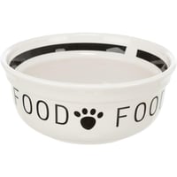 Trixie Eat on Feet 24642 tálszett kutyának – 2 x 1,6 l, ø20 cm, fehér/fekete 5