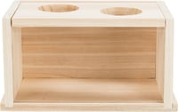 Trixie Baie cu Nisip din Lemn pentru Rozătoare TR-63004 - Material Lemnos Natural, Căsuță de Baie pentru Animale Mici 2