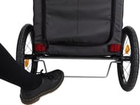 TRIXIE Reflexný príves na bicykel pre psov – Max. 22 kg, 46 x 50 x 67 cm 8
