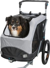 TRIXIE Reflexný príves na bicykel pre psov – Max. 22 kg, 46 x 50 x 67 cm 2