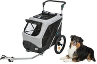 TRIXIE Reflexný príves na bicykel pre psov – Max. 22 kg, 46 x 50 x 67 cm 5