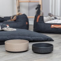 Castron ceramic pentru câini TRIXIE cu bază antiderapantă – 500 ml, diametru 16 cm, Negru 4