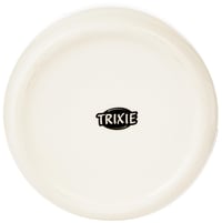 Castron ceramic Trixie pentru câini și pisici, 0,3 l, ø 13 cm, crem/albastru 2
