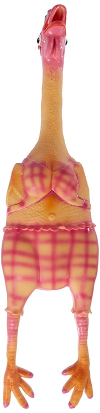 Jucărie pentru câini Trixie, pui din latex, cu sunet autentic de animal – 48 cm, jucărie care scoate sunete (squeaker) pentru câini 4