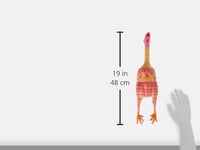 Jucărie pentru câini Trixie, pui din latex, cu sunet autentic de animal – 48 cm, jucărie care scoate sunete (squeaker) pentru câini 5