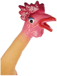 Jucărie pentru câini Trixie, pui din latex, cu sunet autentic de animal – 48 cm, jucărie care scoate sunete (squeaker) pentru câini 3