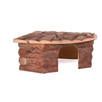 Trixie Natural Living Jesper kutna kućica za kuniće 42x15x30/30 cm smeđe skrovište za male životinje 3