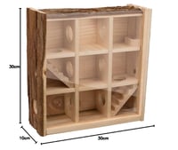 Trixie Natural Living hracia veža pre hlodavce 30x30x10 cm 5