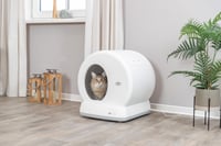 TRIXIE Toaletă auto-curățabilă pentru pisici, albă - 53 x 55,5 x 52 cm, Litiere automată pentru pisici 8