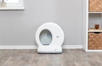 TRIXIE Toaletă auto-curățabilă pentru pisici, albă - 53 x 55,5 x 52 cm, Litiere automată pentru pisici 6