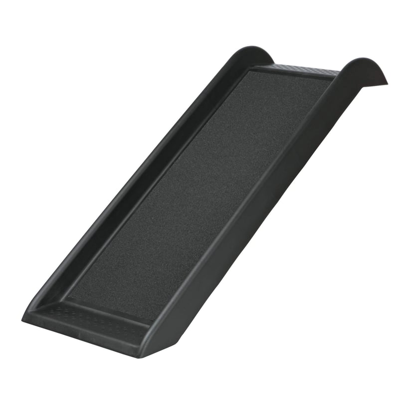 Rampă pentru câini TRIXIE Petwalk – plastic/suprafață antiderapantă, negru, 38 × 100 cm