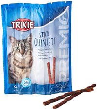 Trixie Premio Cat Stick Quintett Lazac és Pisztráng Macskasnack 5 x 5 g (50 g) 1