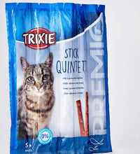 Trixie Premio Cat Stick Quintett Lazac és Pisztráng Macskasnack 5 x 5 g (50 g) 3