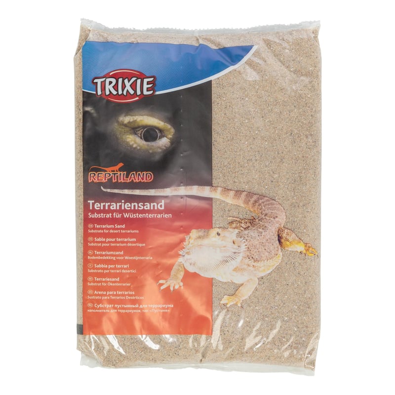TRIXIE Reptiland Terráriumhomok – 5 kg – Természetes aljzat Hüllőknek és Terráriumokhoz