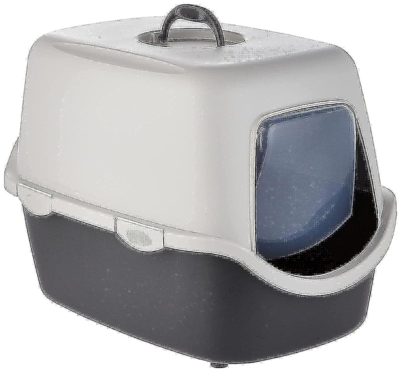 Trixie Vico zatvoreni WC za mačke 40x40x56 cm, tamnosiva/svjetlosiva