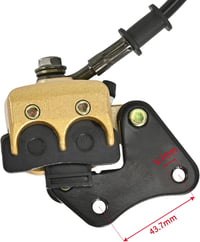TRKIMAL Első Féktárcsa Főfékhenger és Féknyereg Szett Fékbetéttel - Kínai Dirt Bike Pit Bike 50-125cc Motorokhoz Kompatibilis Alkatrész

AI: 5