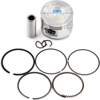 TRKIMAL Hengerfej Szett GY6 50cc 139QMB Robogóhoz 50mm Fúrás 6