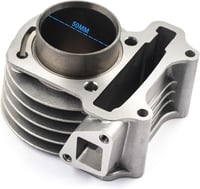 TRKIMAL Hengerfej Szett GY6 50cc 139QMB Robogóhoz 50mm Fúrás 5