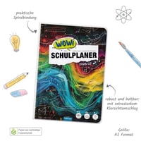 Školský plánovač TRÖTSCH WOW Waves 2026/2027 – žiacky diár 2