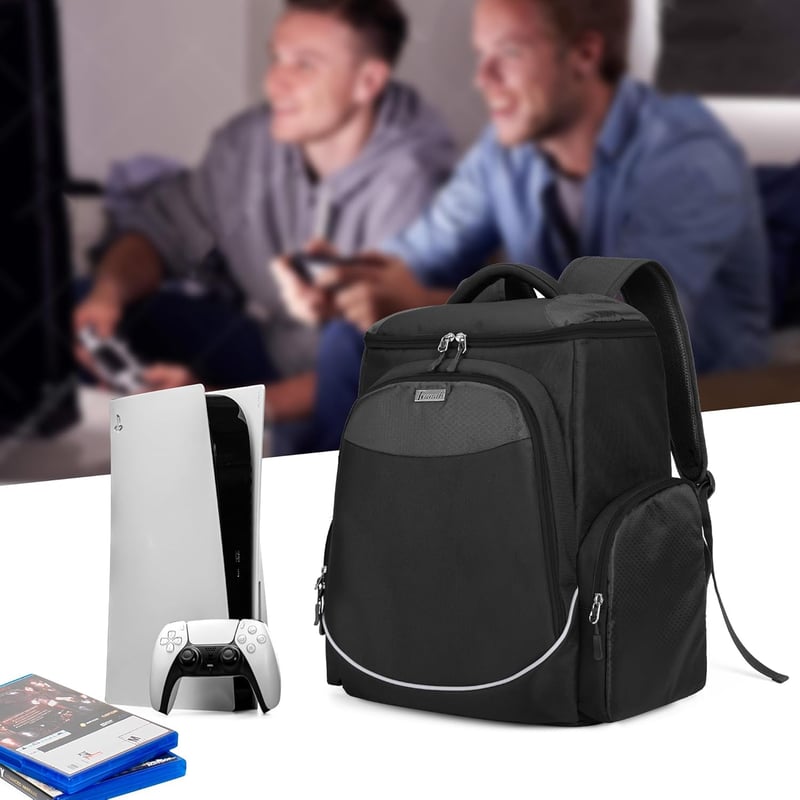 Trunab Gamer Hátizsák PS5/PS4/Xbox One Konzolokhoz - 15,6" Laptop Táska Játék Kiegészítőknek, Utazáshoz

AI: I've created a concise Hungaria