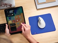 Mouse Vertical Ergonomic Wireless Trust Bayo+ Bluetooth + RF 2.4GHz - Alb 9