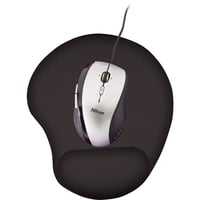 Ergonomická podložka pod myš Trust BigFoot s opierkou zápästia, 236 x 205 mm, čierna, gélová výplň, povrch z mikrovlákna, protišmyková základňa 4