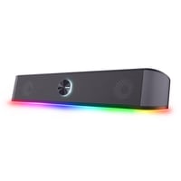 Soundbar Trust Gaming GXT 1619 Rhox cu iluminare RGB, 12W, USB, 3,5 mm - gri 1