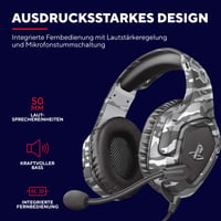Herné slúchadlá Trust Gaming GXT 488 Forze-G pre PS4 a PS5 – oficiálne licencované, so sklopným mikrofónom, 3,5 mm jack, káblové, cez uši (over-ear) 2
