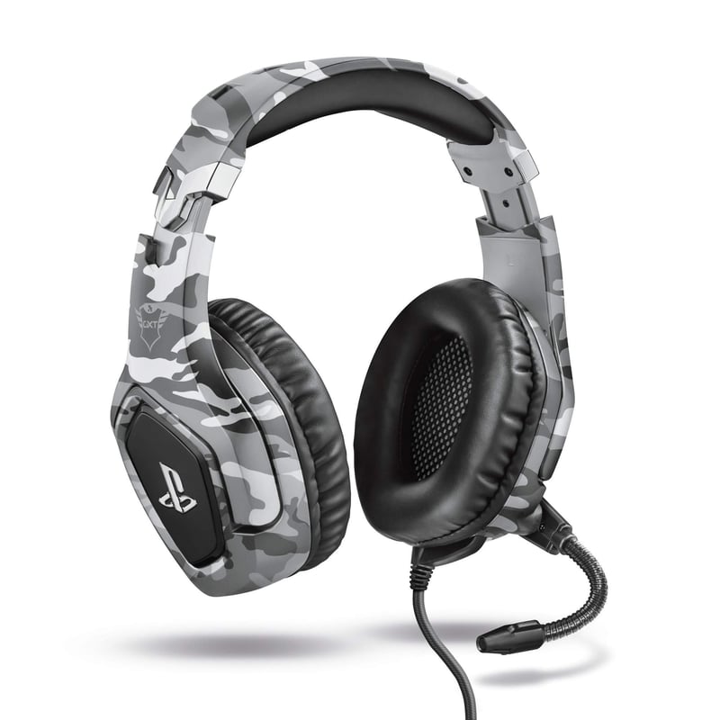 Herné slúchadlá Trust Gaming GXT 488 Forze-G pre PS4 a PS5 – oficiálne licencované, so sklopným mikrofónom, 3,5 mm jack, káblové, cez uši (over-ear)