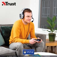 Herné slúchadlá Trust Gaming GXT 488 Forze-G pre PS4 a PS5 – oficiálne licencované, so sklopným mikrofónom, 3,5 mm jack, káblové, cez uši (over-ear) 3