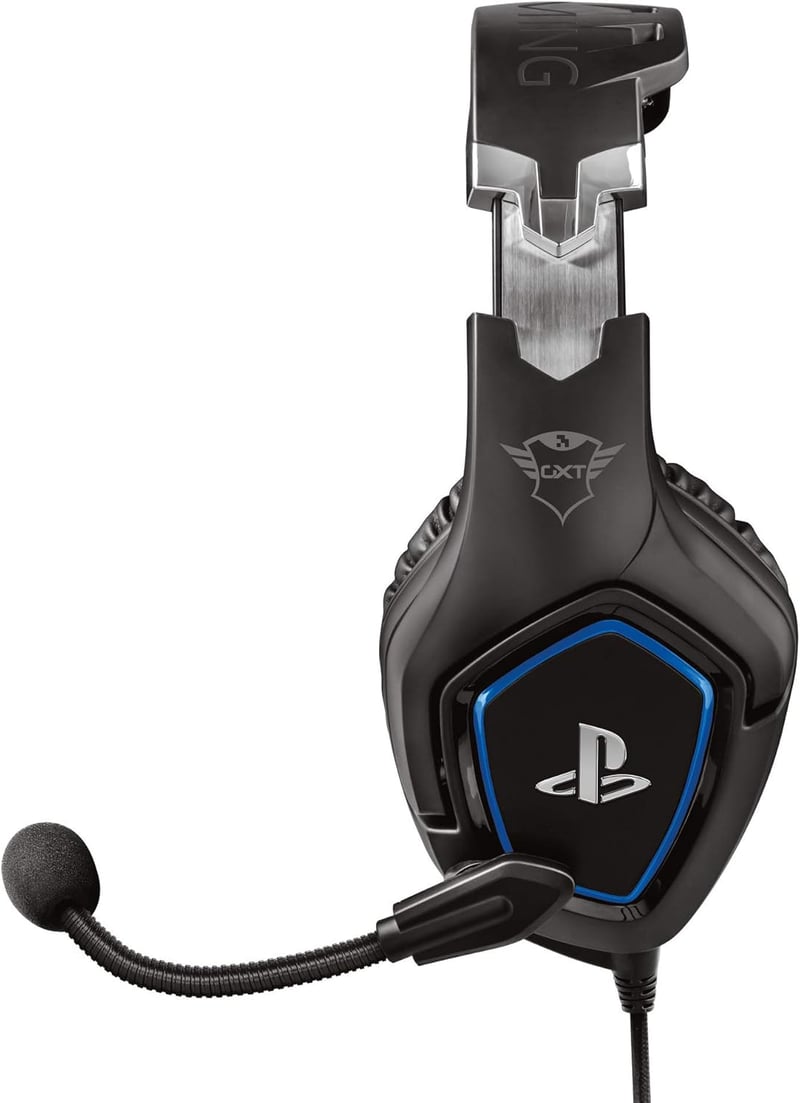 Trust Gaming GXT 488 FORZE PS4 Gaming Headset Fekete - black